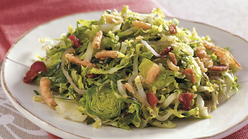 Shredded Brussels Sprouts Sauté
