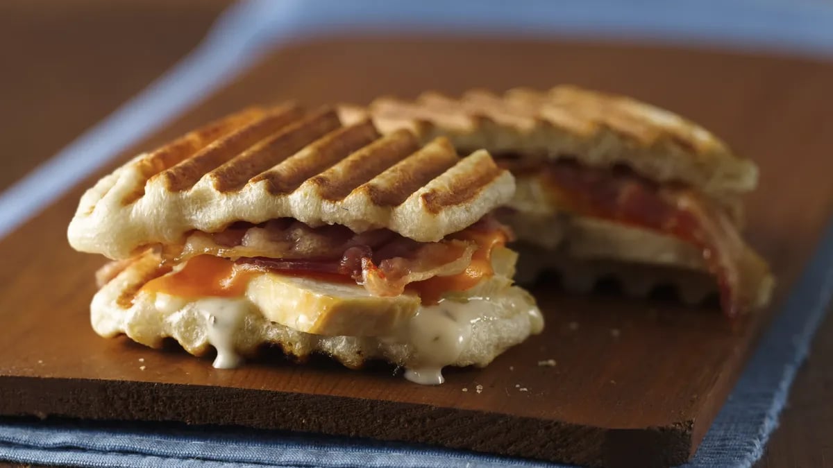 Ranch Chicken and Bacon Panini 