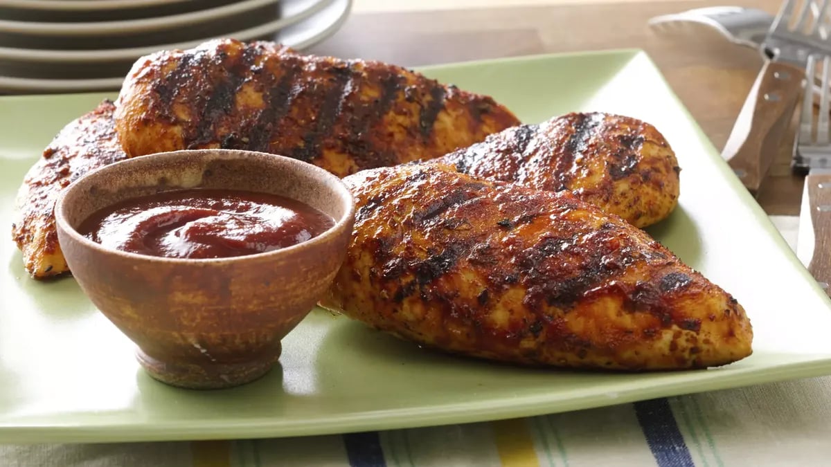 Grilled Taco-Spiced Chicken