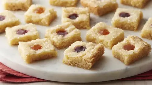 Thumbprint Cookie Bars