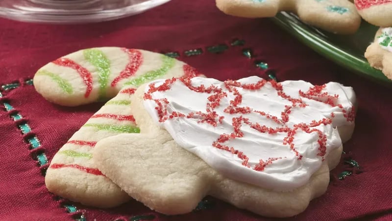 Stained Glass and Holiday Sprinkle Cookies