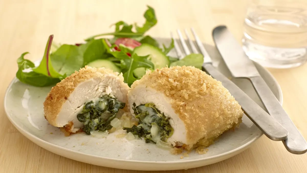 Spinach-Stuffed Chicken Breasts