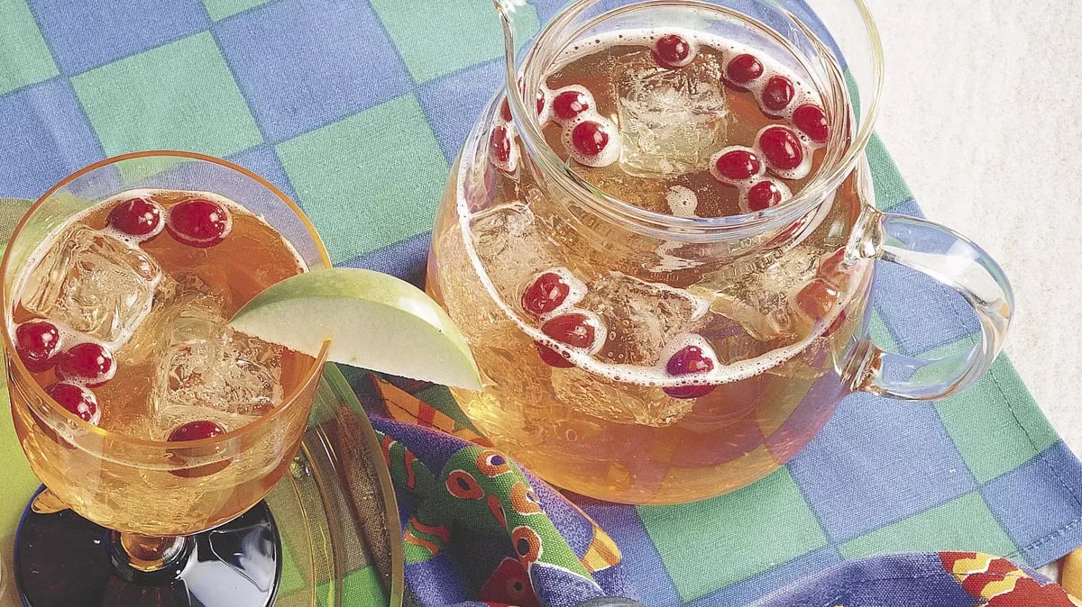 Cranberry-Apple Spritzer