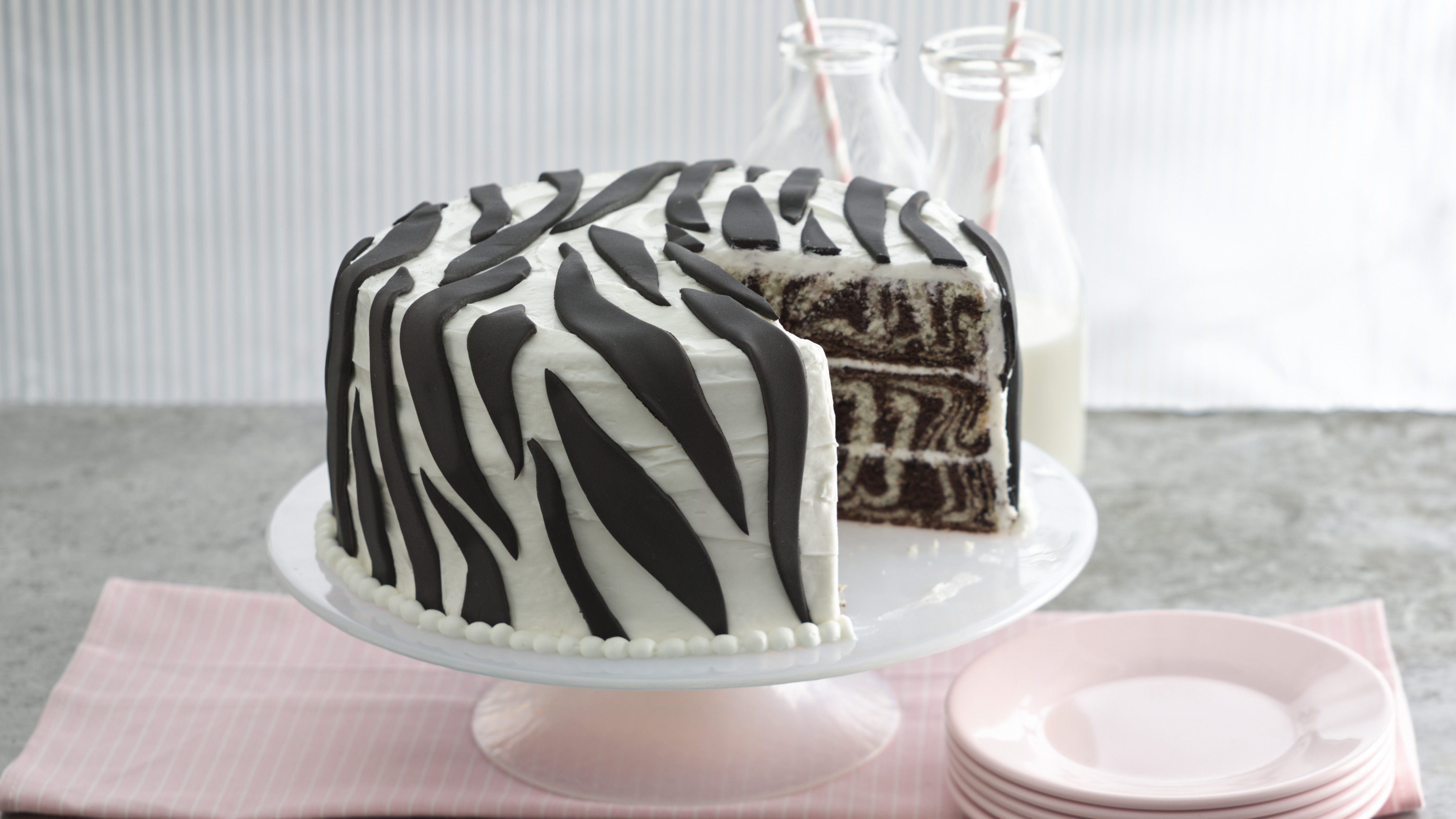 Zebra Cake Recipe | Homemade Little Debbie Zebra Cake