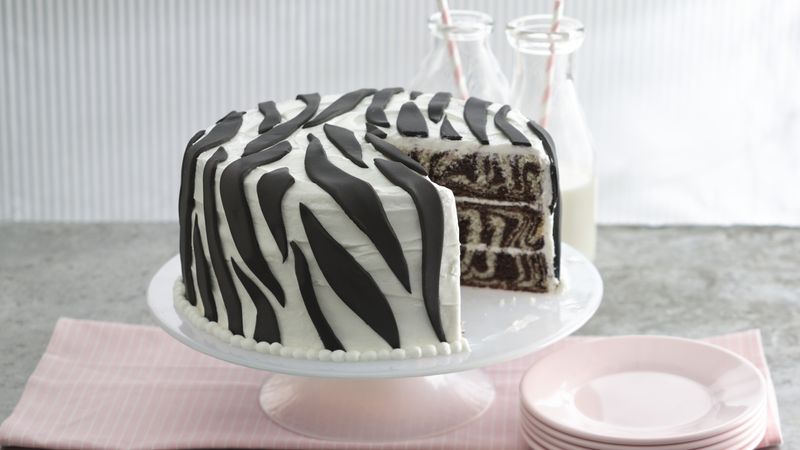 Zebra Layer Cake 