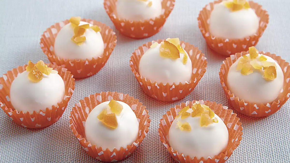 Vanilla Orange Cookie Truffles