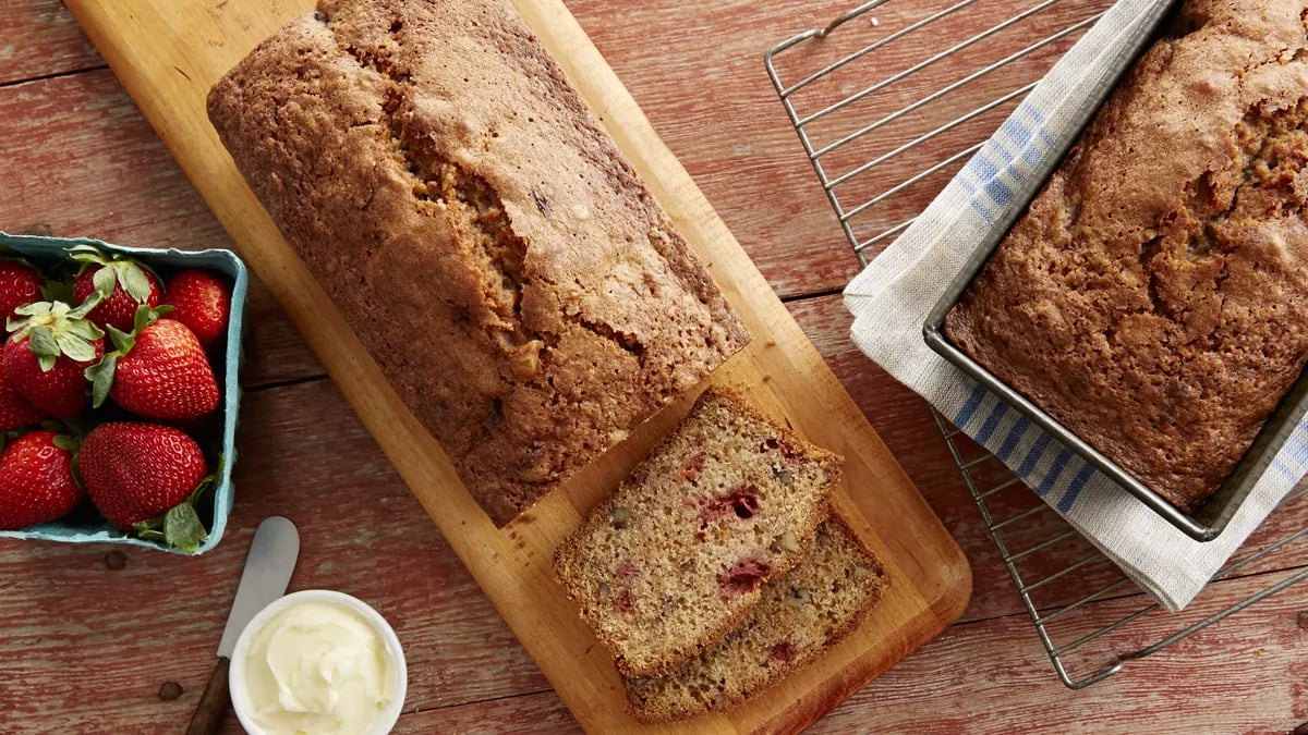 Strawberry Nut Bread