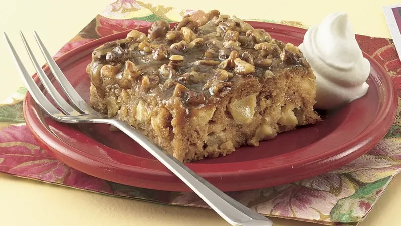 Apple-Pecan Dessert Squares