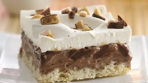 Chocolate-Toffee Ice Cream Squares