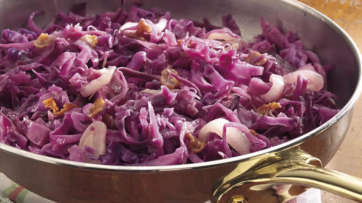 Sweet-Sour Red Cabbage