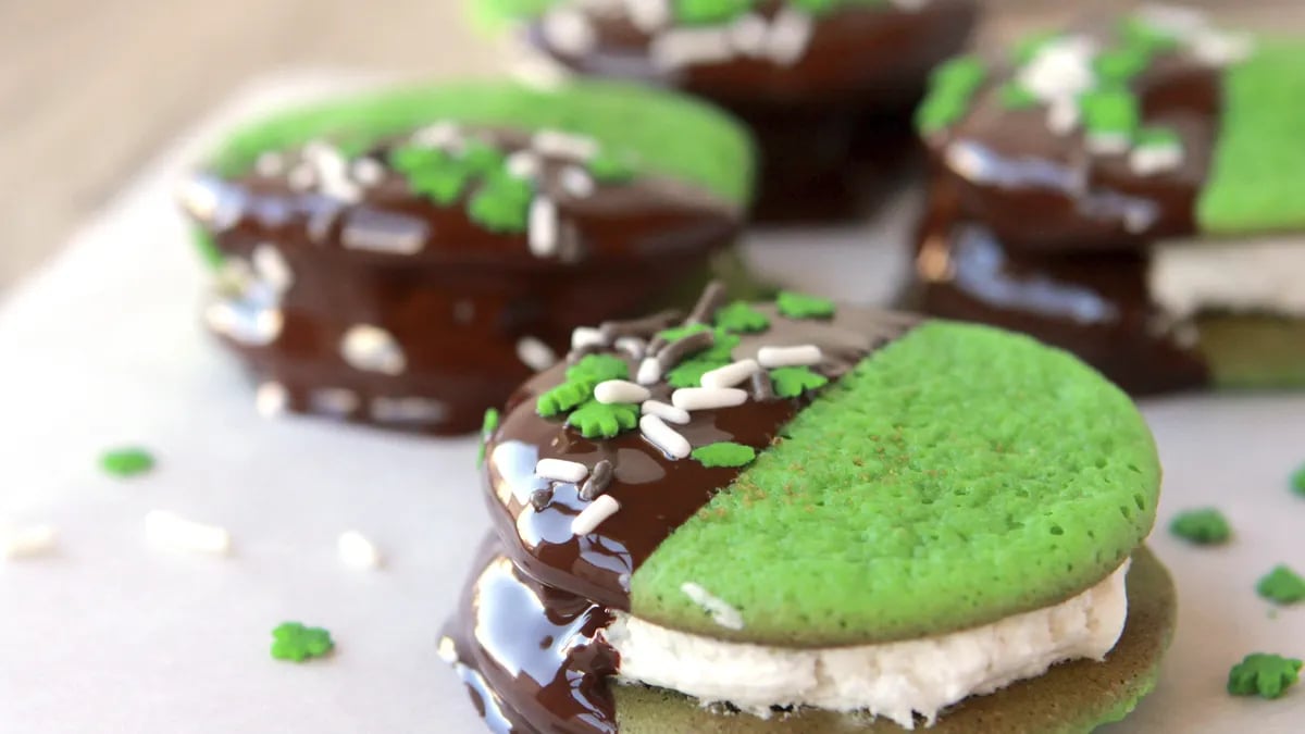 Chocolate-Mint Cookie Bites