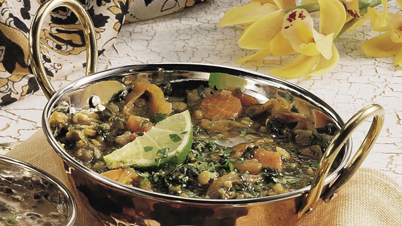 Multi-Lentil Persian Stew with Vegetables (Dhansaak)