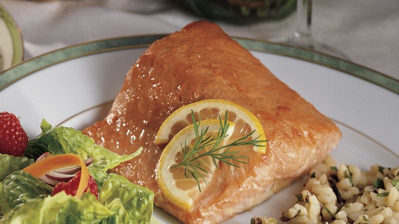 Simple Honey-Glazed Salmon