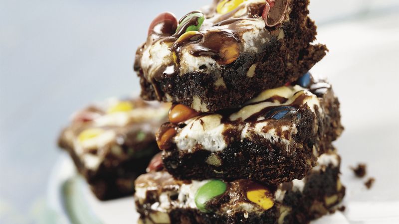 Frosted Rocky Road Bars