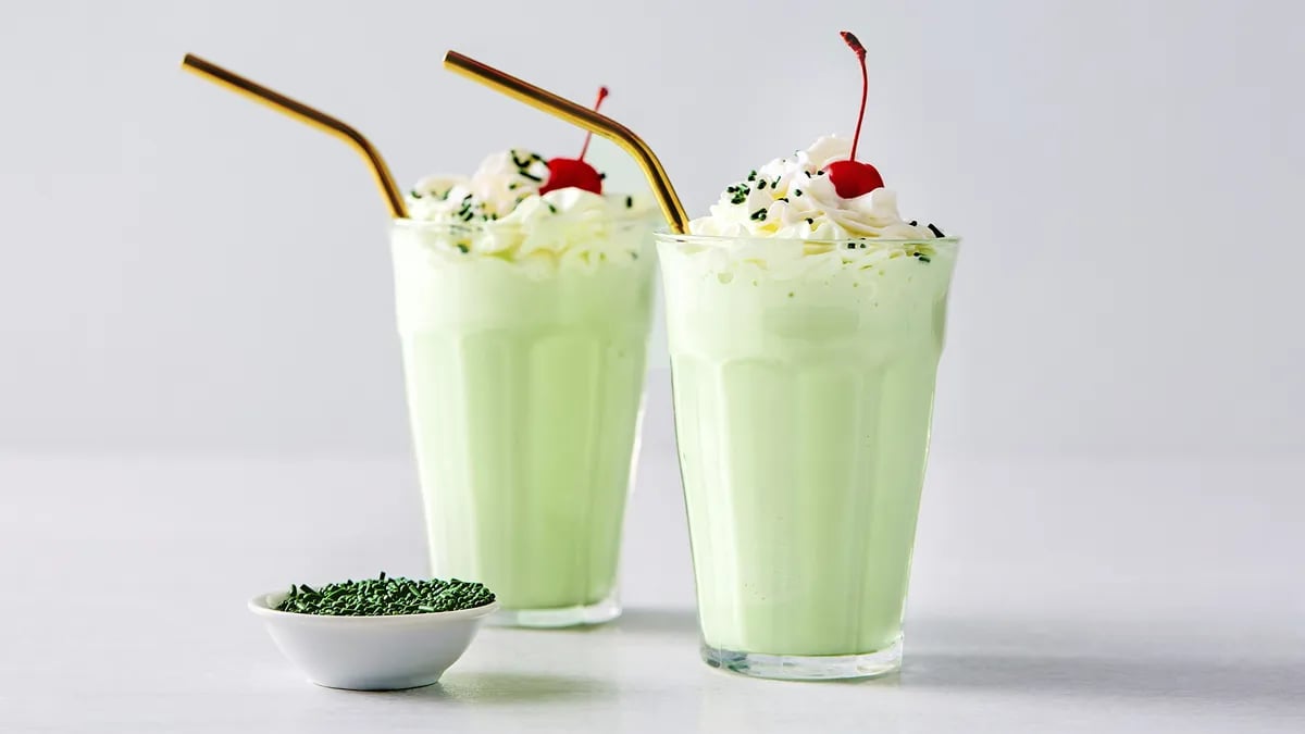 Copycat Shamrock Shakes