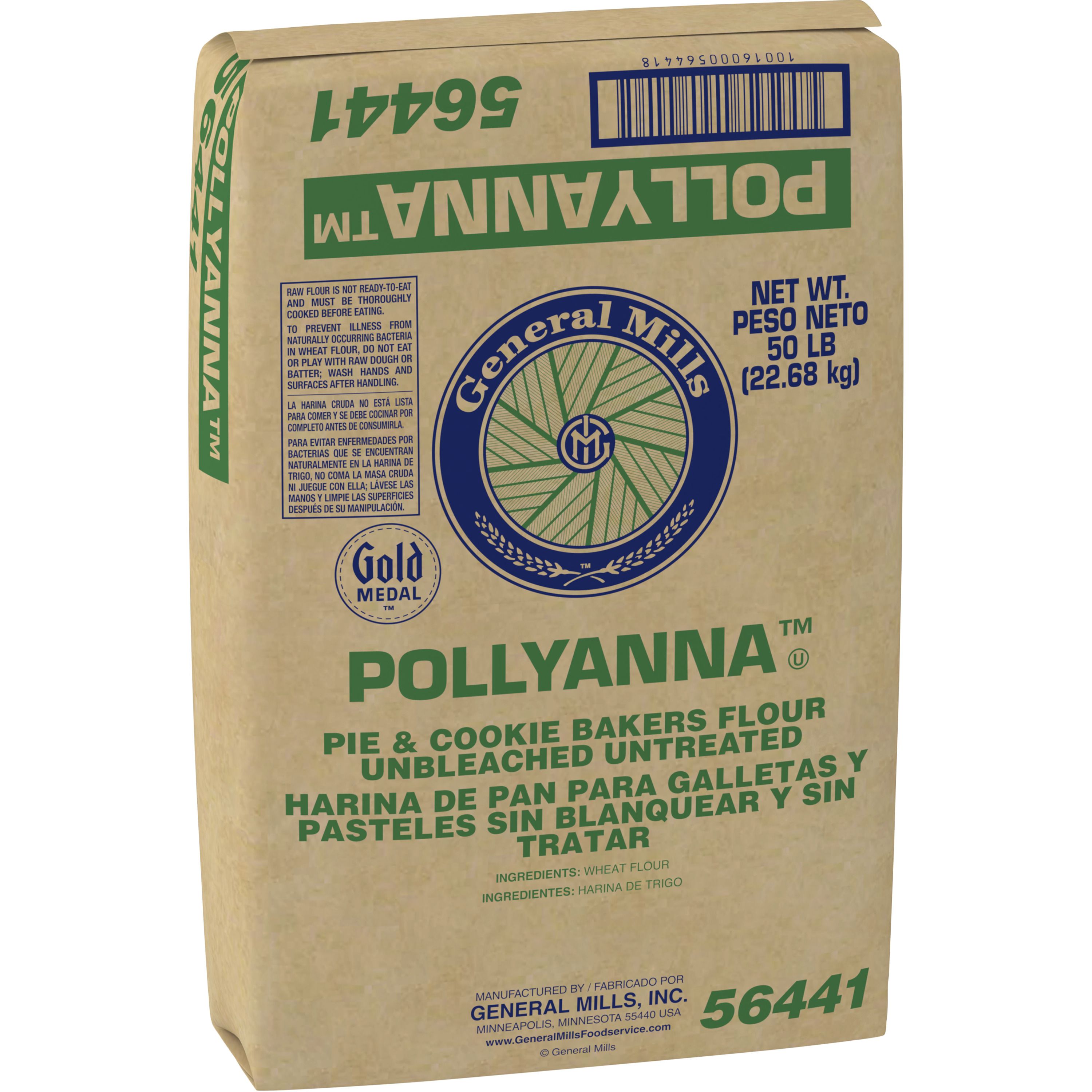 Gold Medal Pollyanna Pie Cookie Flour Unbleached Untreated 50 Lb gold-medal-pollyanna-pie-cookie-flour-unbleached-untreated-50-lb