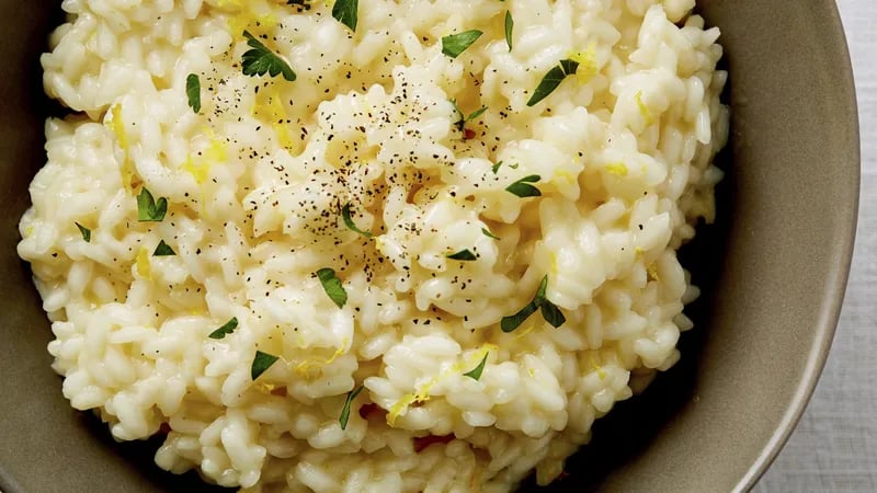 Lemon-Parmesan Risotto