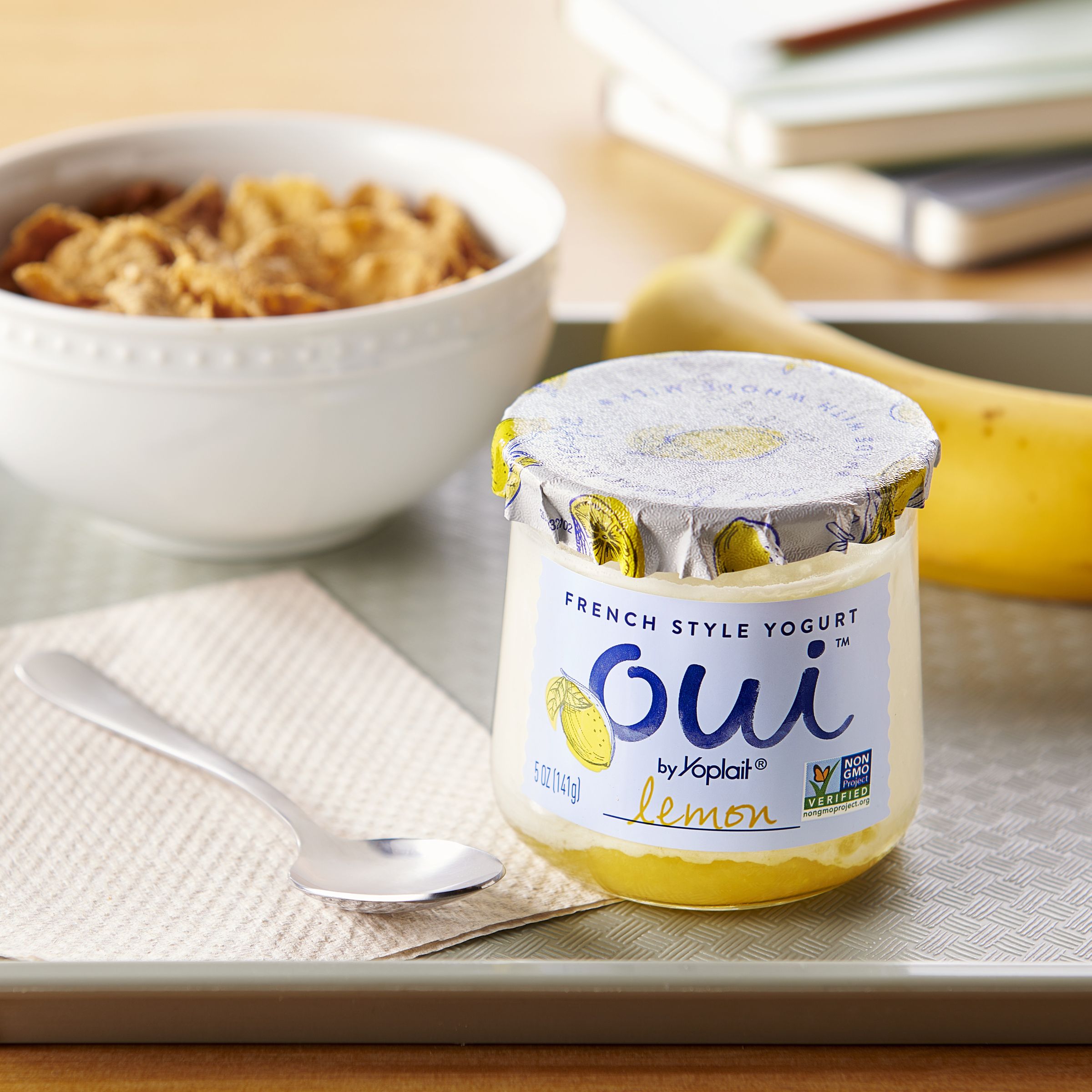  Styled Oui(TM) by Yoplait(R) French Style Yogurt, Lemon