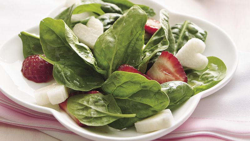 Jicama-Spinach Salad