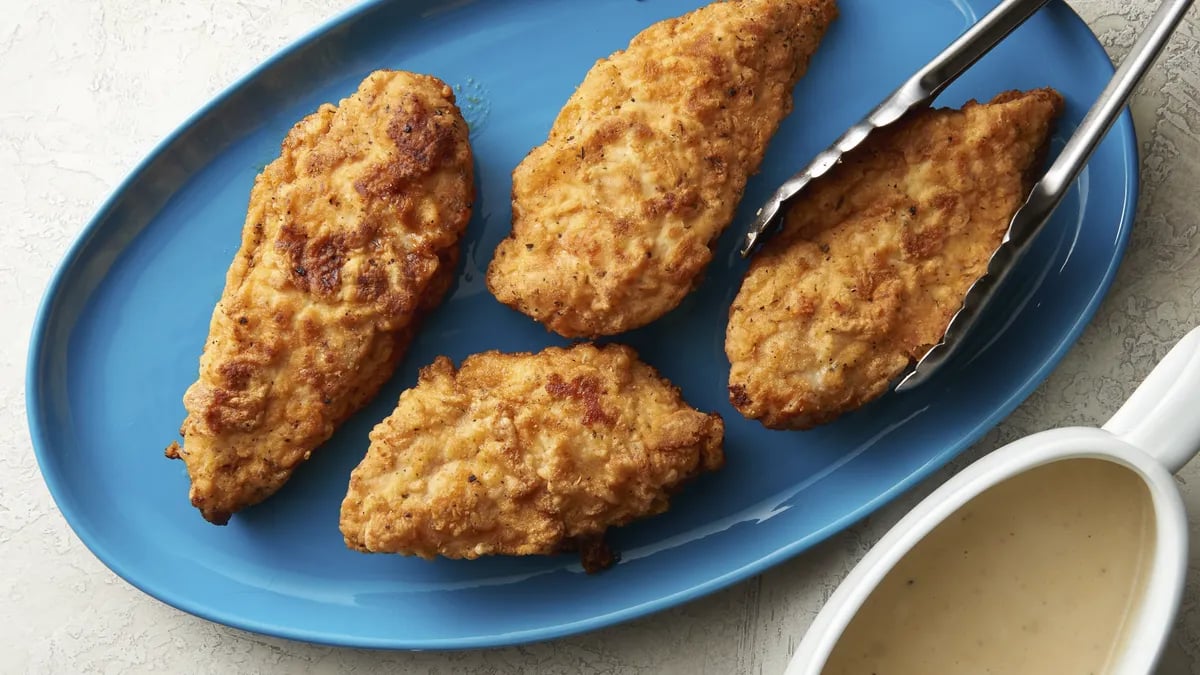 Copycat Cracker Barrel™ Chicken Fried Chicken