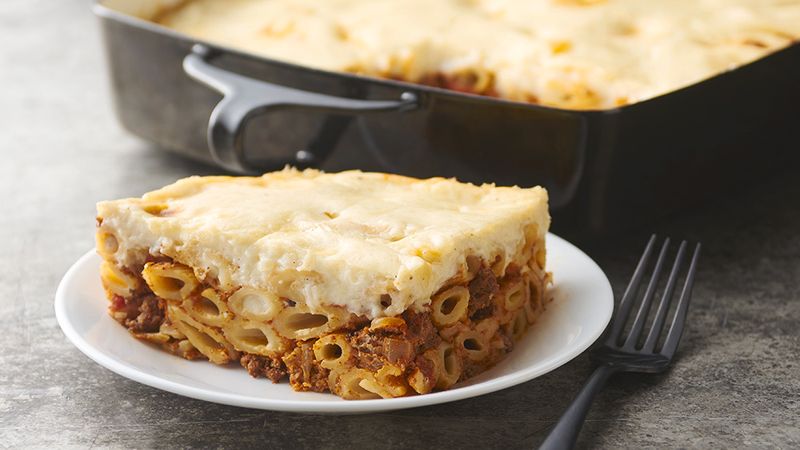 Easy Pastitsio (Greek Lasagna)