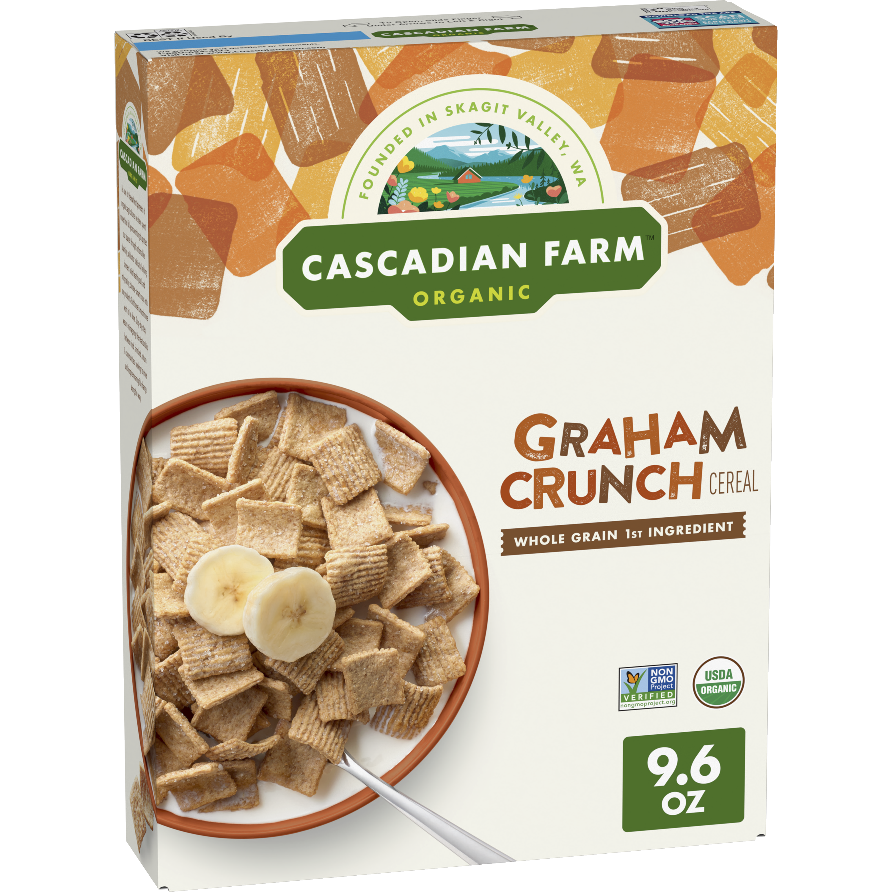 Cascadian Farm Organic Graham Crunch Breakfast Cereal