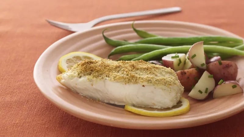 Parmesan-Crusted Fish