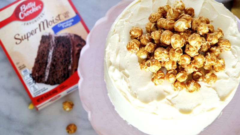 Salted Caramel Chocolate Cake Recipe - BettyCrocker.com