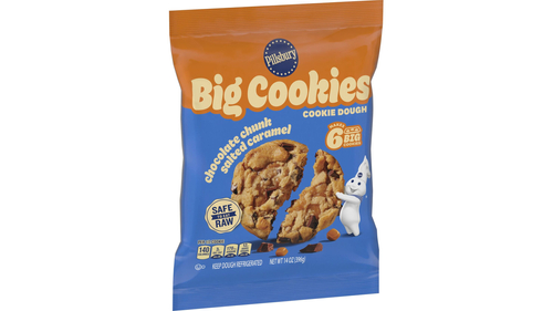 Pillsbury™ Big Cookies Chocolate Chunk Salted Caramel Cookie Dough