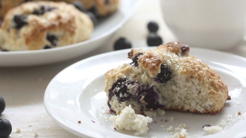 Loaded Blueberry Biscuits