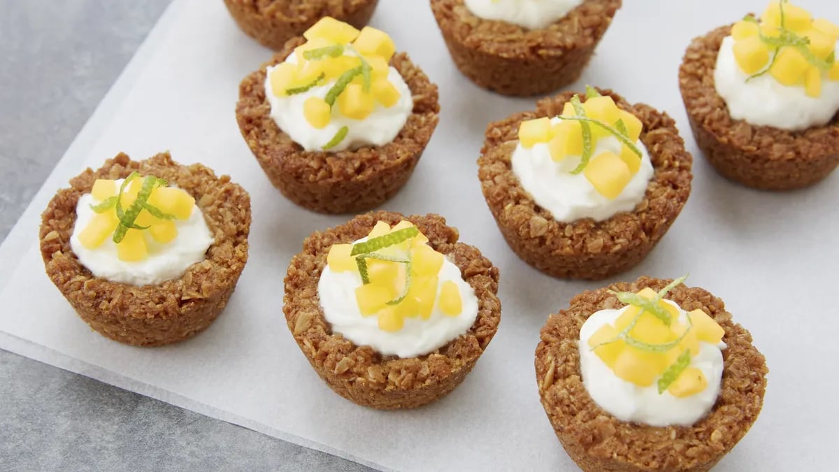 Honey-Mango Granola Cups