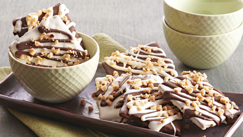 Chocolate Covered Toffee Grahams