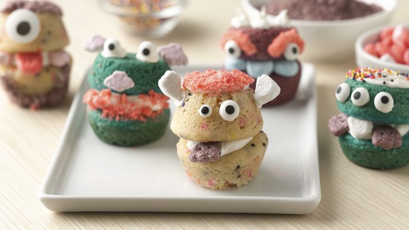 Chomping Monster Cookie Cups
