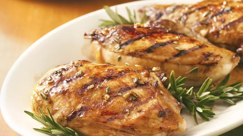 Balsamic-Glazed Grilled Chicken Breasts