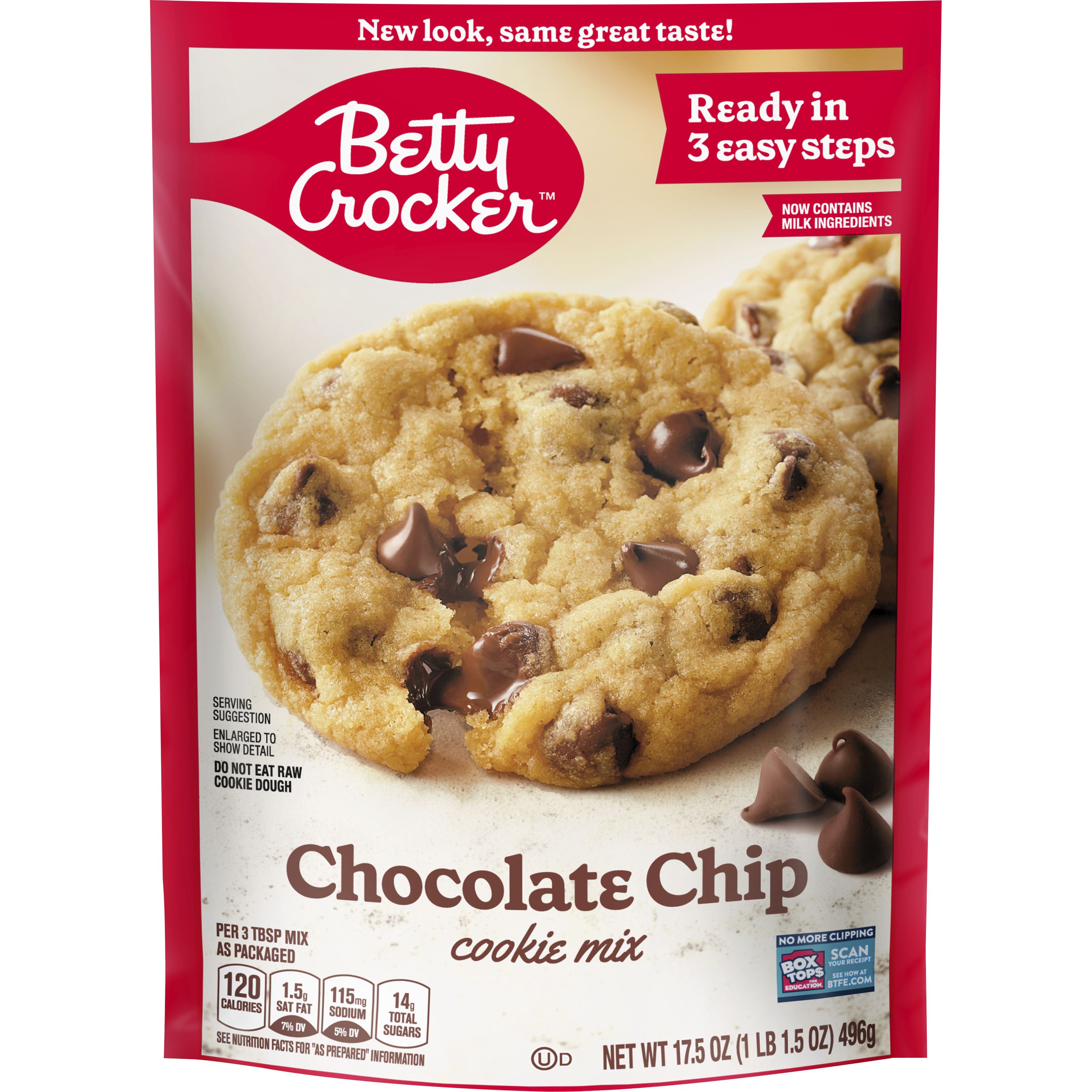 Betty Crocker™ Chocolate Chip Cookie Mix - Front