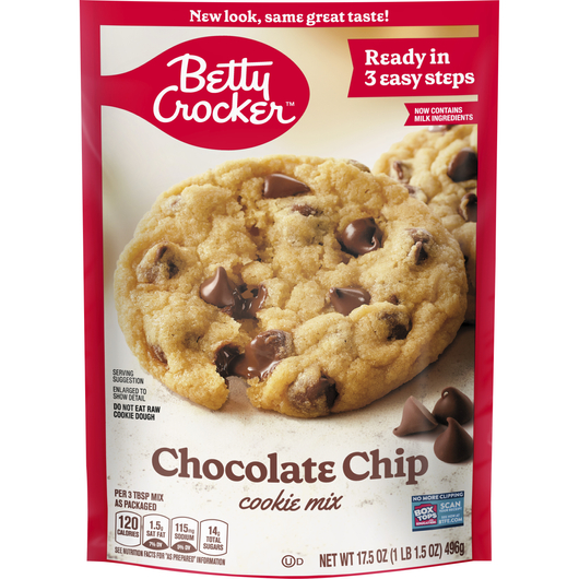 Betty Crocker Chocolate Chip Cookie Mix BettyCrocker