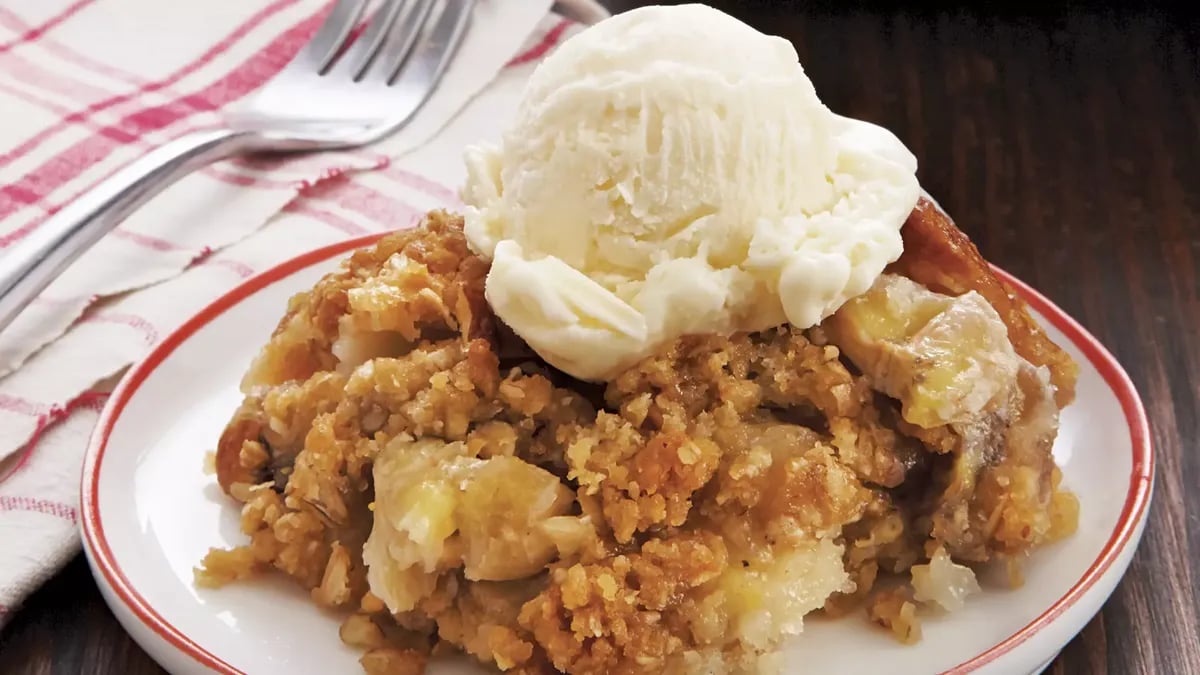 Banana Bread Cobbler