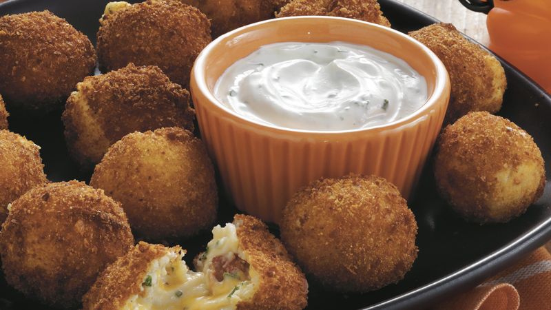 Cheesy Potato Bites with Ranch Dip