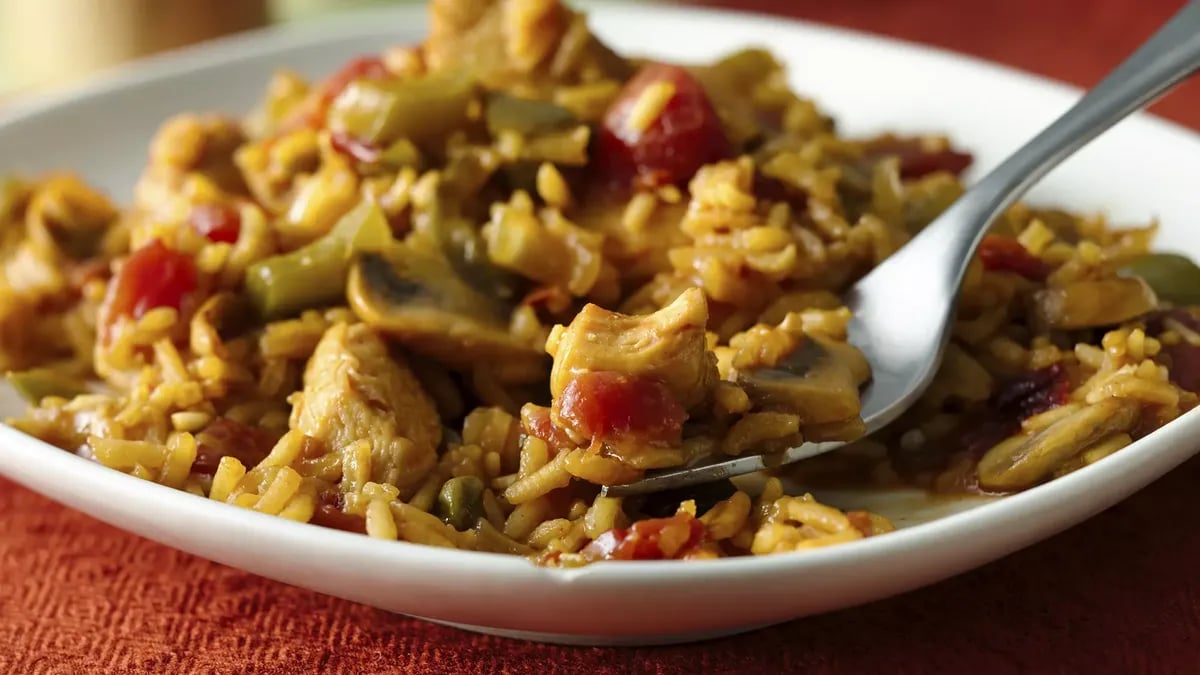 Chicken, Vegetable and Rice Medley