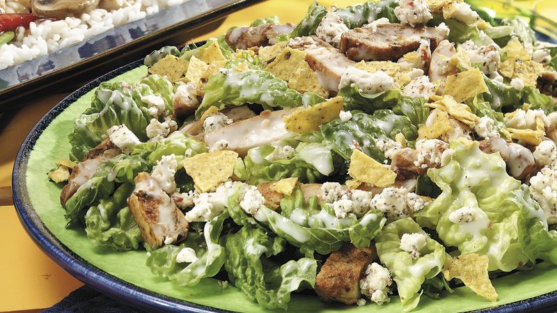 Seasoned Chicken Caesar Salad