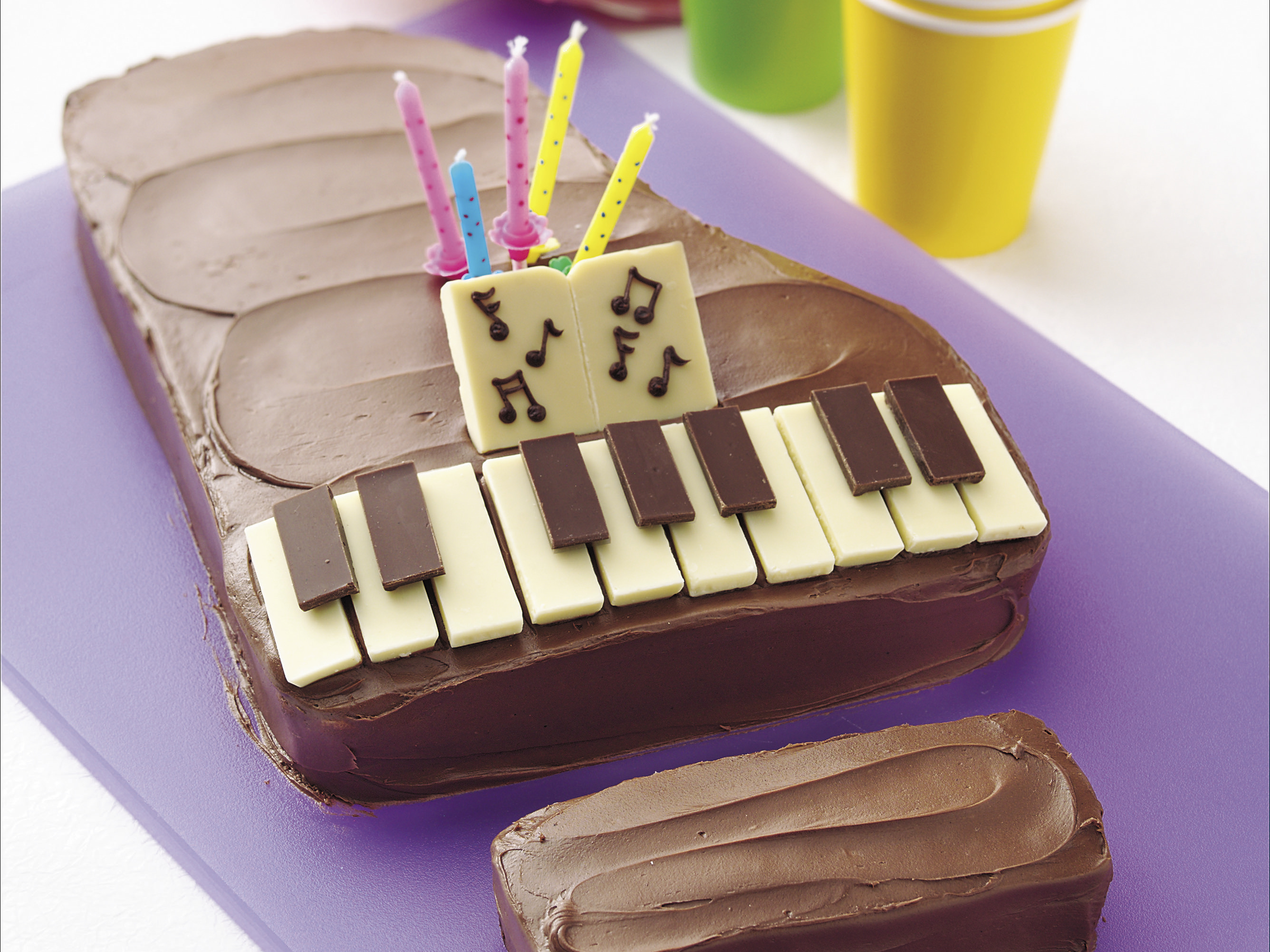 Piano Notes Cake – Creme Castle