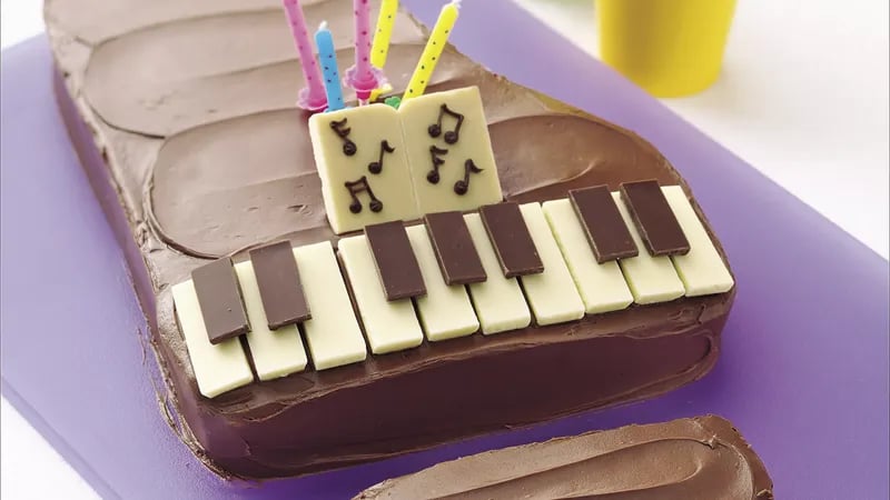 Piano Cake