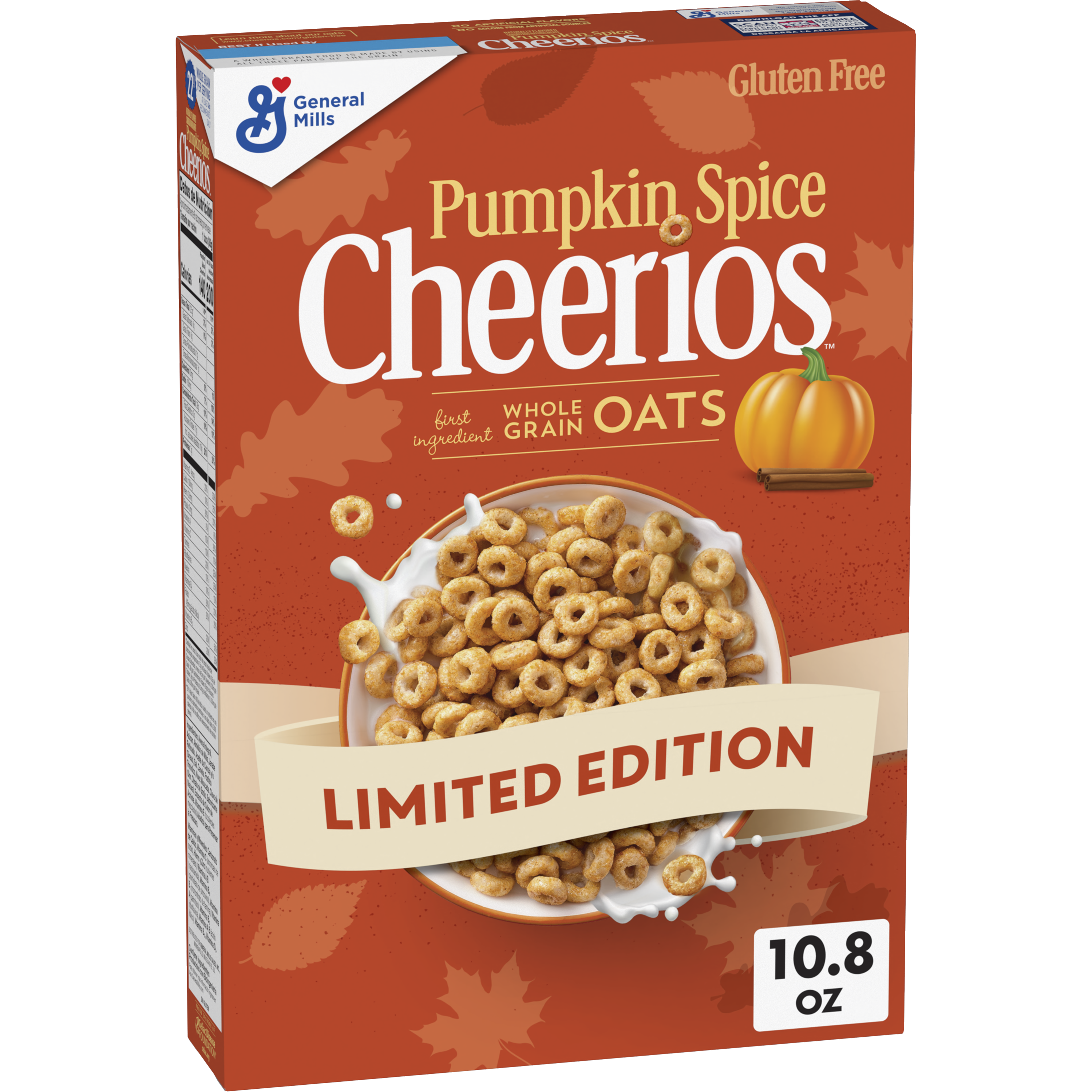 Pumpkin Spice Cheerios | Gluten Free Oat Cereal | Cheerios