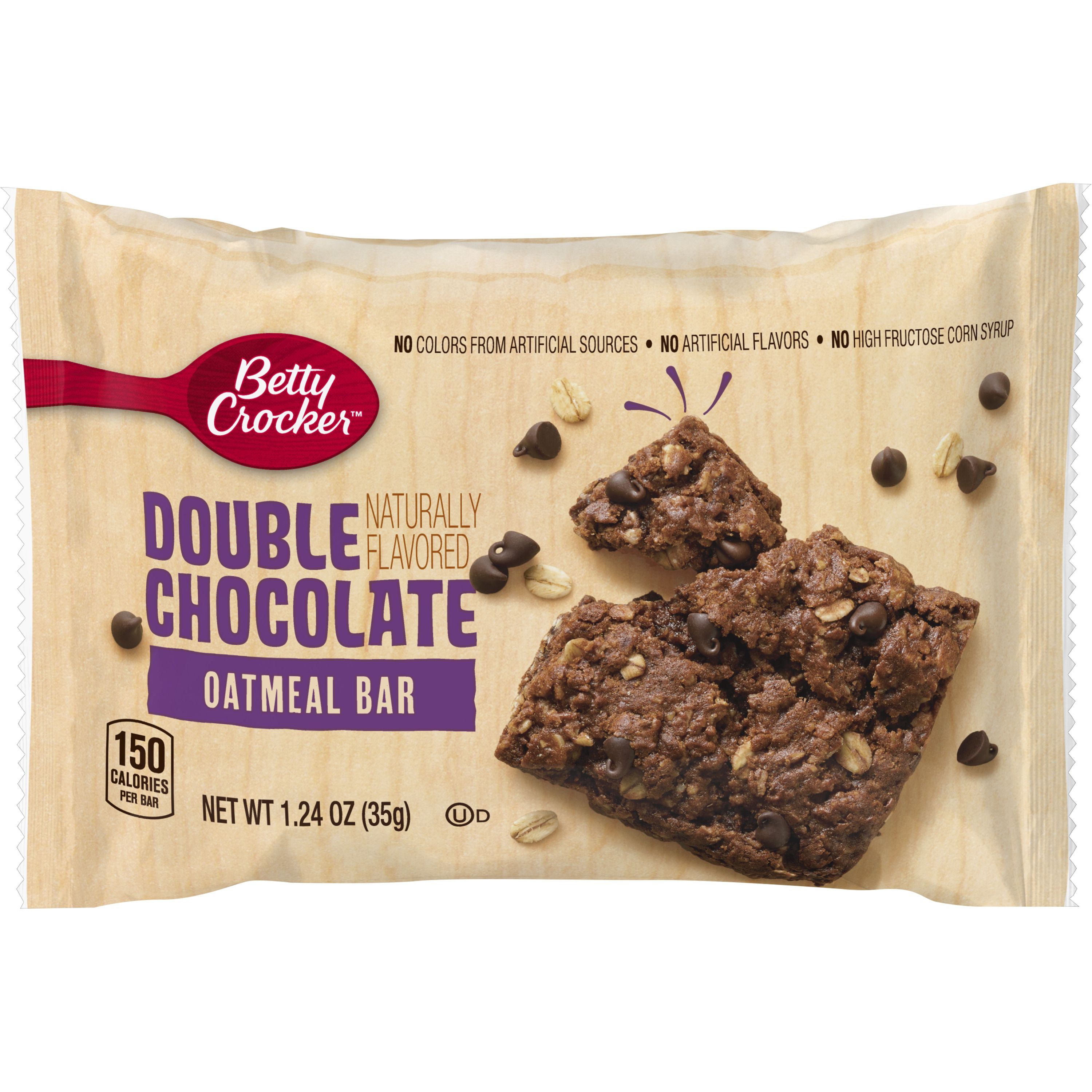 Front - 3D Betty Crocker Double Chocolate Oatmeal Bar