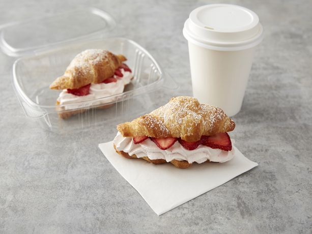 Strawberries and Cream Croissants