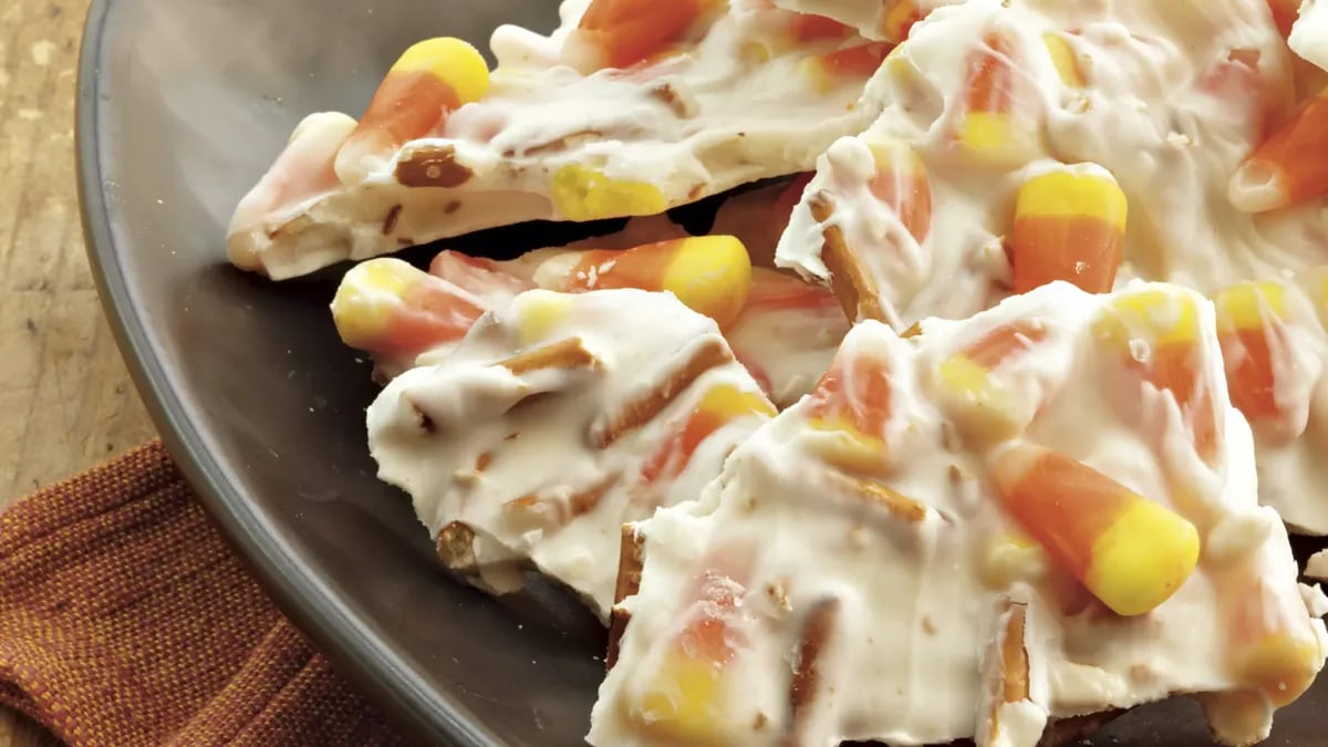 Candy Corn Bark