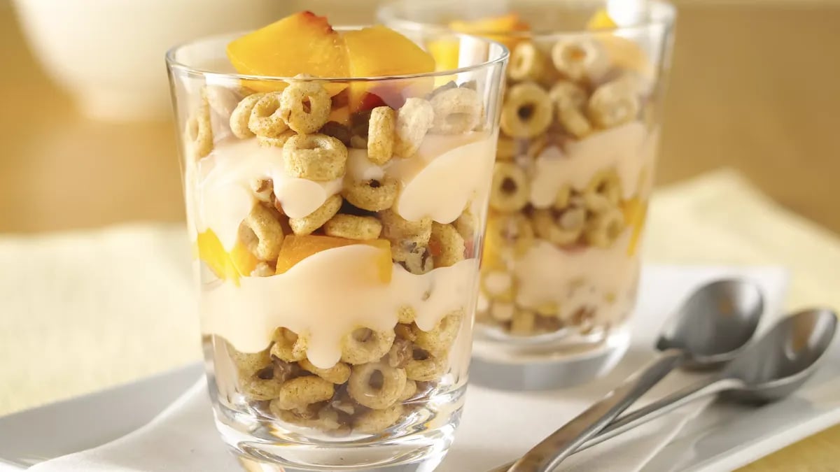 Praline Peach Parfaits