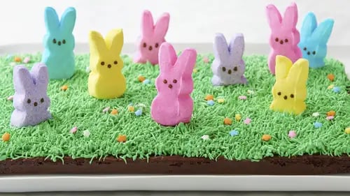 Peek-a-Boo PEEPS® Bunny Brownies