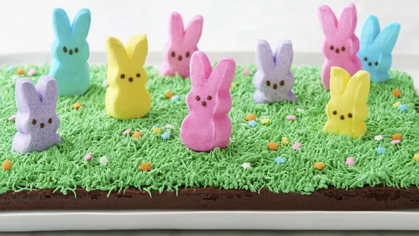 Peek-a-Boo PEEPS® Bunny Brownies