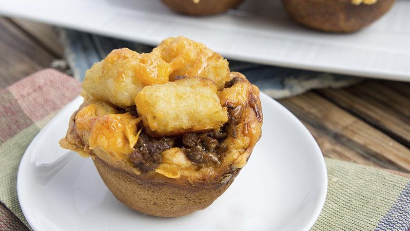 Mini Beef and Tater Tot™ Casseroles
